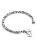 Pulseira para Homem em Aço Inoxidável -Pulseira com âncora para homem - marca portuguesa -Twobrothers - Pulseira Lakewood - Pulseiras masculinas com estilo - Pulseiras em aço inoxidável para homem