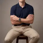 Relógio para Homem Copper em aço inoxidável