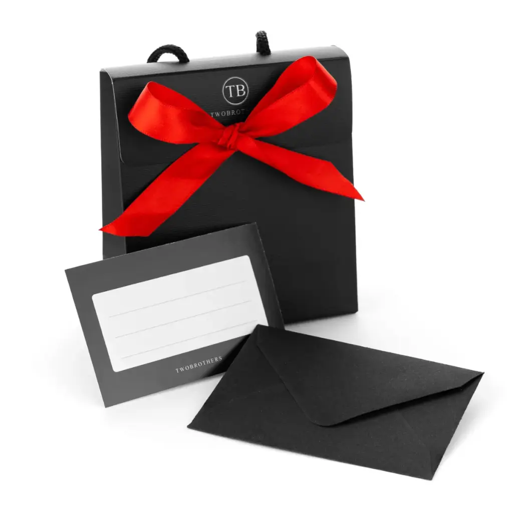 Pack Oferta Twobrothers para presentes de acessórios em aço inoxidável, porta cartões, carteiras e relógios