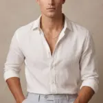 Colar Avalon prateado, fino e discreto para homem, da marca Twobrothers