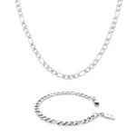 Conjunto Homem Pulseira Norwalk e Colar Tenesse