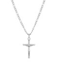 Colar Homem Aço Inoxidável Twobrothers Melbourne - Colar para homem com estilo da marca Portuguesa Twobrothers - Colar com cruz de Jesus Cristo em aço inoxidável