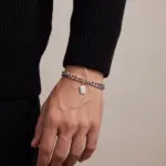 Pulseira para homem em aço inoxidável 316L, modelo El Paso