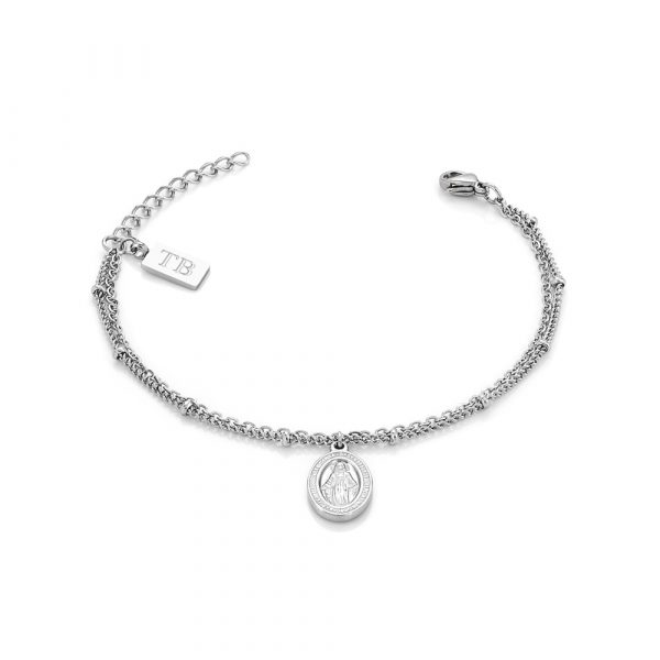 Pulseira para Mulher em aço inoxidável - Twobrothers pulseira Emmet - pulseira para mulher - pulseira feminina elegante