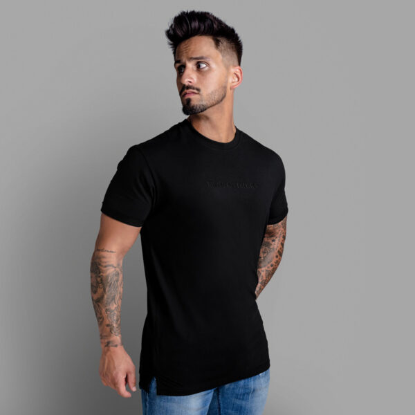 T-Shirt para Homem em Algodão Premium Loose Fit - Twobrothers Bullock - Frente