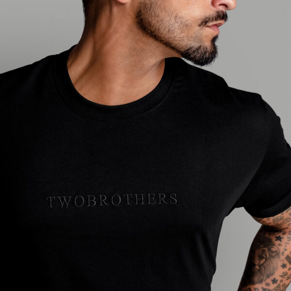 T-Shirt para Homem em Algodão Premium Loose Fit - Twobrothers Bullock Loose Fit - Painel TB