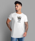 T-Shirt para Homem em Algodão Premium Regular Fit - Twobrothers Captain - Frente