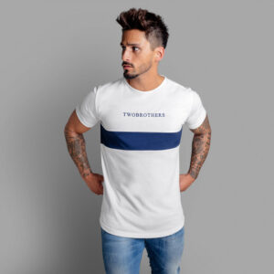 T-Shirt para Homem em Algodão Premium Regular Fit - Twobrothers Holbrook