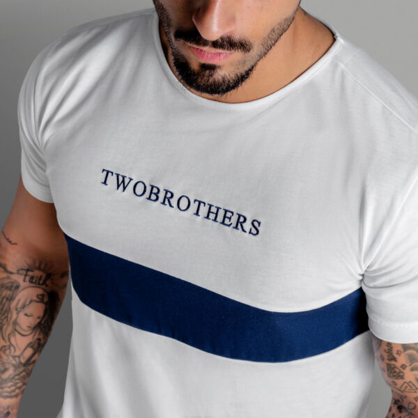 T-Shirt para Homem em Algodão Premium Regular Fit - Twobrothers Holbrook - Painel TB_2