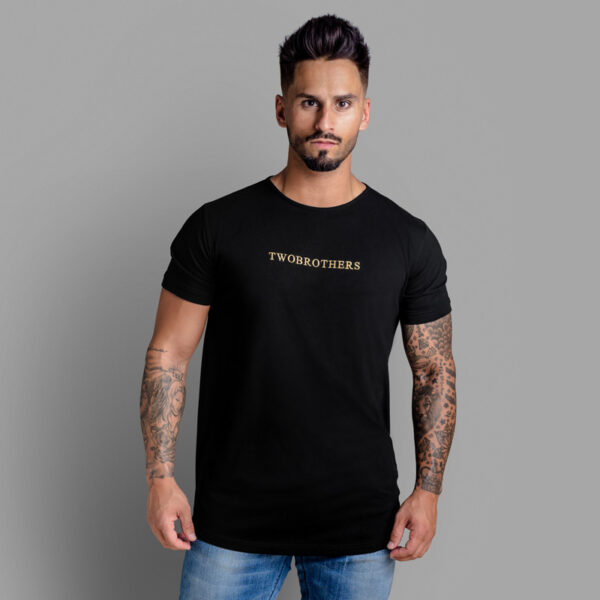 T-Shirt para Homem em Algodão Premium Regular Fit - Twobrothers Manila - Frente