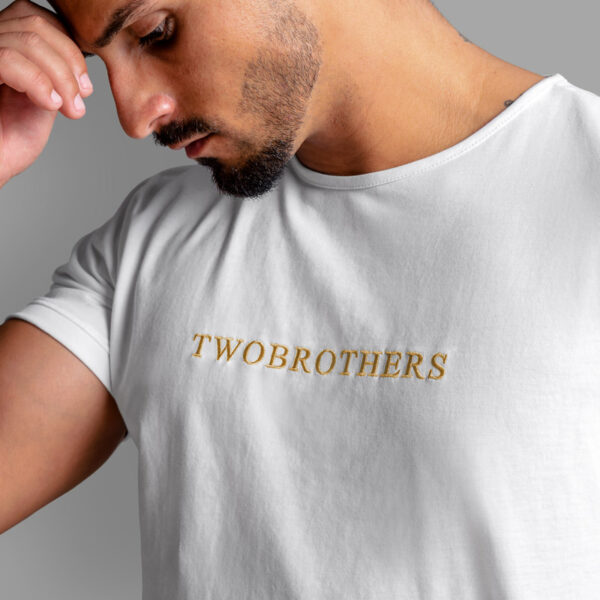 T-Shirt para Homem em Algodão Premium Regular Fit - Twobrothers Safford - Painel TB