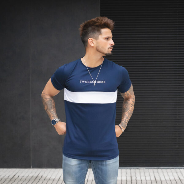 Twobrothers T-shirt para Homem Beaver de Algodão Premium - Regular Fit
