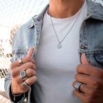 Conjunto Homem Pulseira Malabar e Colar Espirito Santo - Image 2