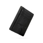 Porta-Cartões Homem em Pele Preta