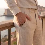 Anel para homem em aço inoxidável escurecido modelo Rockland