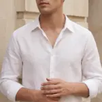 Colar Homem Prateado em aço Inoxidável