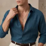 colar para homem em aço inoxidável com pendente asa los angeles