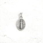 pendente medalha espada