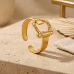 mulher diane gold em aço inoxidavel