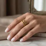 Anel Mulher Elyna Gold - Image 2