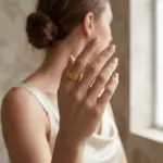 Anel Mulher Lina Gold - Image 2
