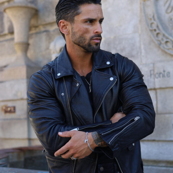 Pulseira Homem Prateado em aço Inoxidável