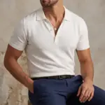 Colar para homem em aço inoxidável 316L modelo auburn dourado