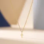 Colar Homem Dourado com Cruz Imola - Image 6