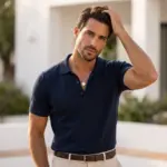Colar Homem Prateado com Medalha Vitruviano - Image 3