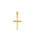 Pendente cruz Dillon Dourada, em aço inoxidável para colares.