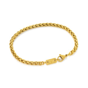 Pulseira Homem Dourada Collin