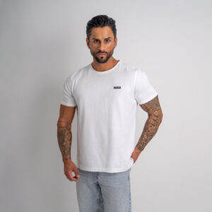 T-shirt Detroit Branca, para Homem, em algodão de qualidade e conforto superior.