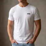 T-shirt para homem modelo Detroit na cor Branca
