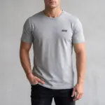 T-shirt para homem modelo Detroit na cor cinza