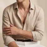 Colar para homem em aço inoxidável prateado com medalha freedom
