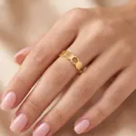 Anel Mulher Caroline Gold - Image 2