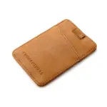 porta cartoes para homem em pele castanha montana