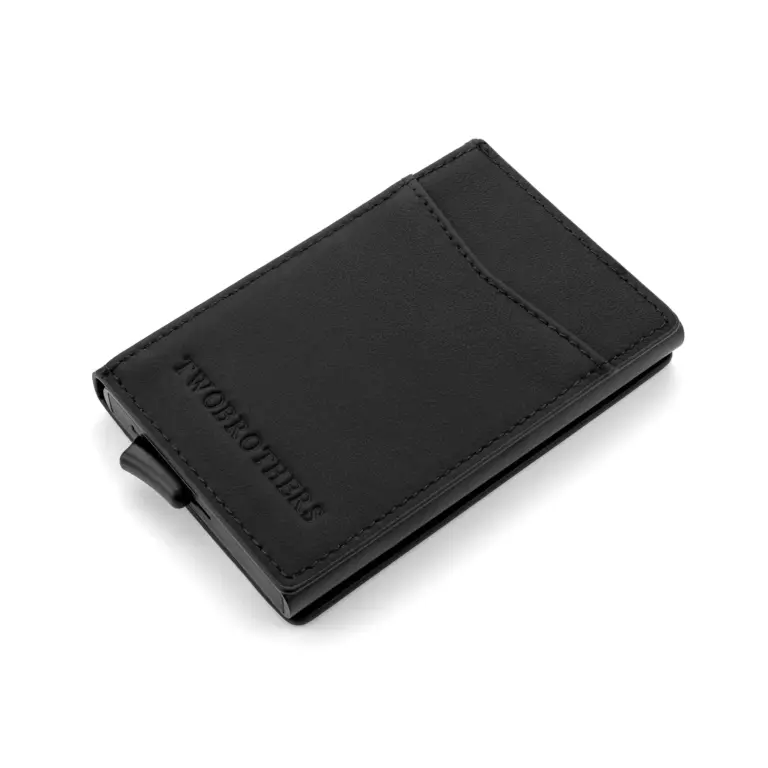 porta cartoes dakota para homem em pele genuina