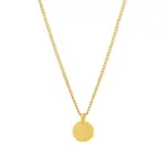 Colar Mulher Davis Dourado com Gravação de Inicial - Image 3