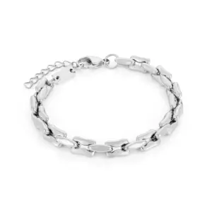 pulseira para mulher em aço inoxidavel violetta