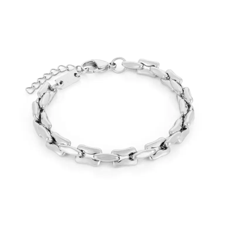 pulseira para mulher em aço inoxidavel violetta