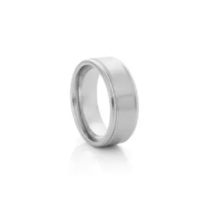 Anel Westport em aço inoxidável para homem na cor prateada