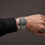 Pack relógio Copper e pulseira escrava fina em aço inoxidavel 316L