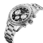 Relógio para homem, modelo Exclusive Bronx Link, com bracelete com elos e em aço inoxidável