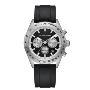 Relógio Exclusive Bronx Sport para homem com bracelete em silicone preto